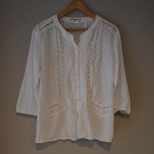 Gerard Darel Button Up Blouse